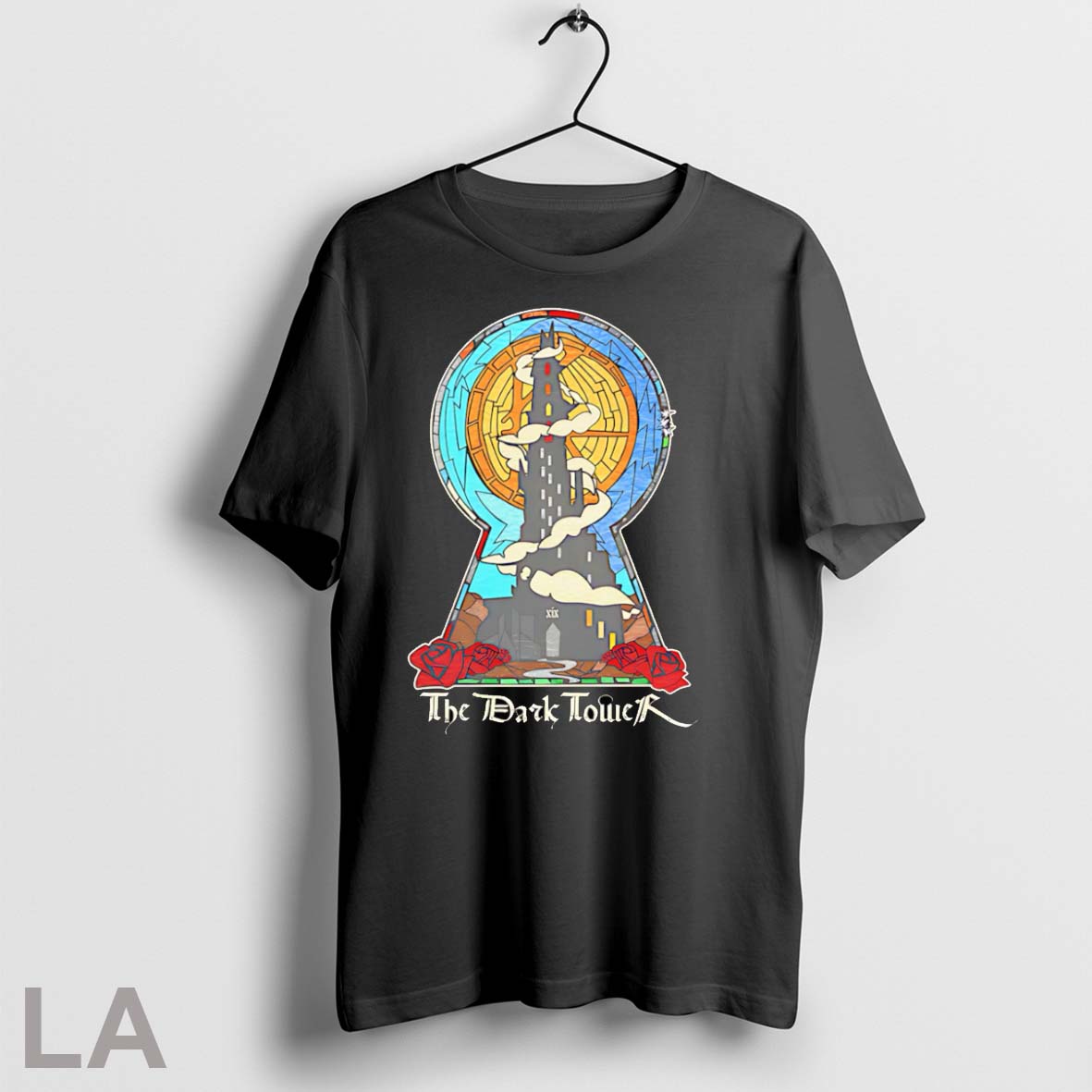 Original Dark Tower Stained Glass Unisex T-shirt, Sweatshirt, Hoodie, Long Sleeve Tee - T-Shirt, Sweatshirt, Hoodie