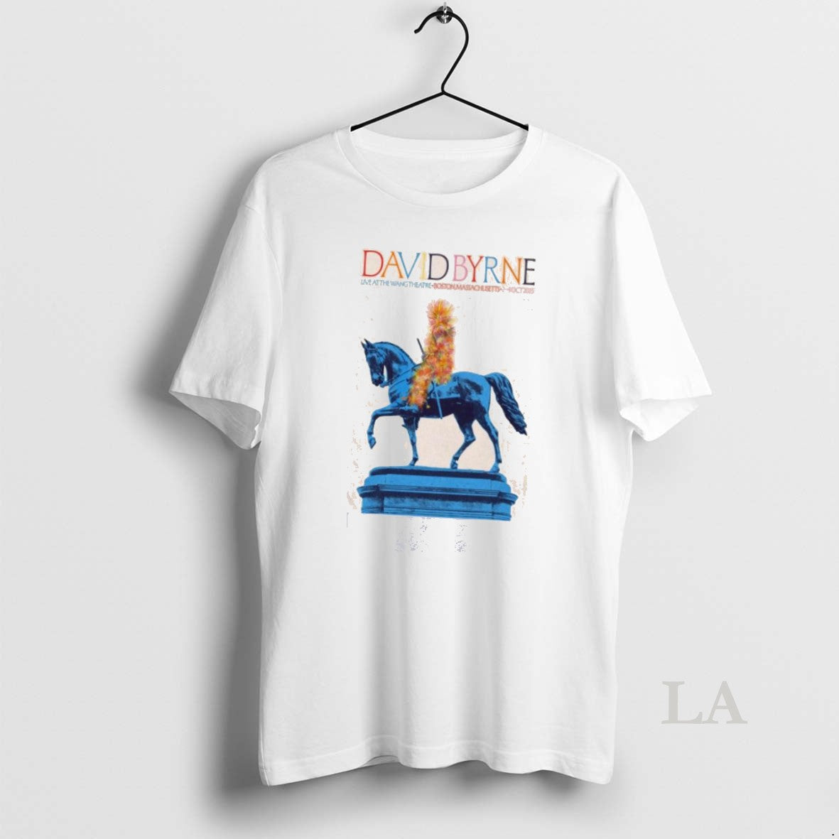 Original David Byrne Live At The Wang Theatre Boston Ma Tour Oct 2 4 2025 Unisex T-shirt, Sweatshirt, Hoodie, Long Sleeve Tee - T-Shirt, Sweatshirt, Hoodie