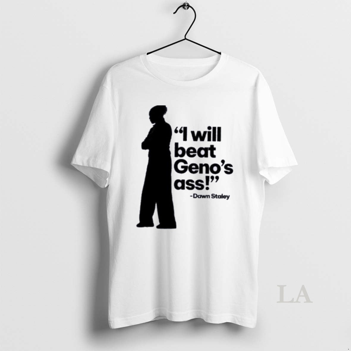 Original Dawn Staley I Will Beat Genos Ass 2026 Unisex T-shirt, Sweatshirt, Hoodie, Long Sleeve Tee - T-Shirt, Sweatshirt, Hoodie