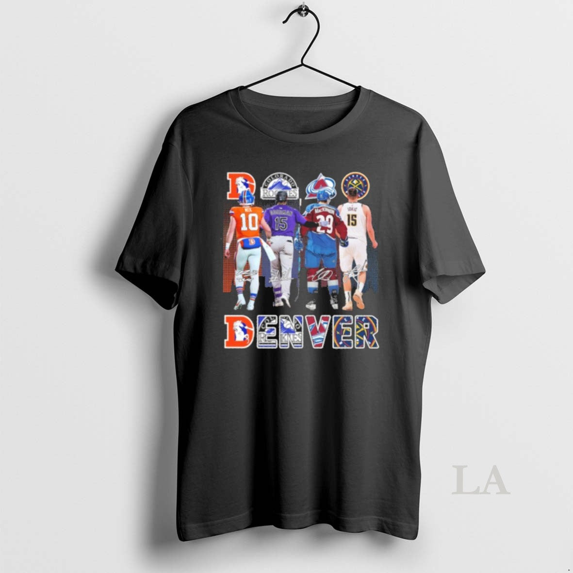 Original Denver Team Player Signature - T-Shirt, Sweatshirt, Hoodie