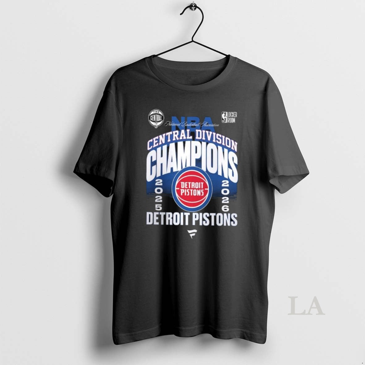 Original Detroit Pistons 2026 Central Division Champions Locker Room Unisex T-shirt, Sweatshirt, Hoodie, Long Sleeve Tee - T-Shirt, Sweatshirt, Hoodie