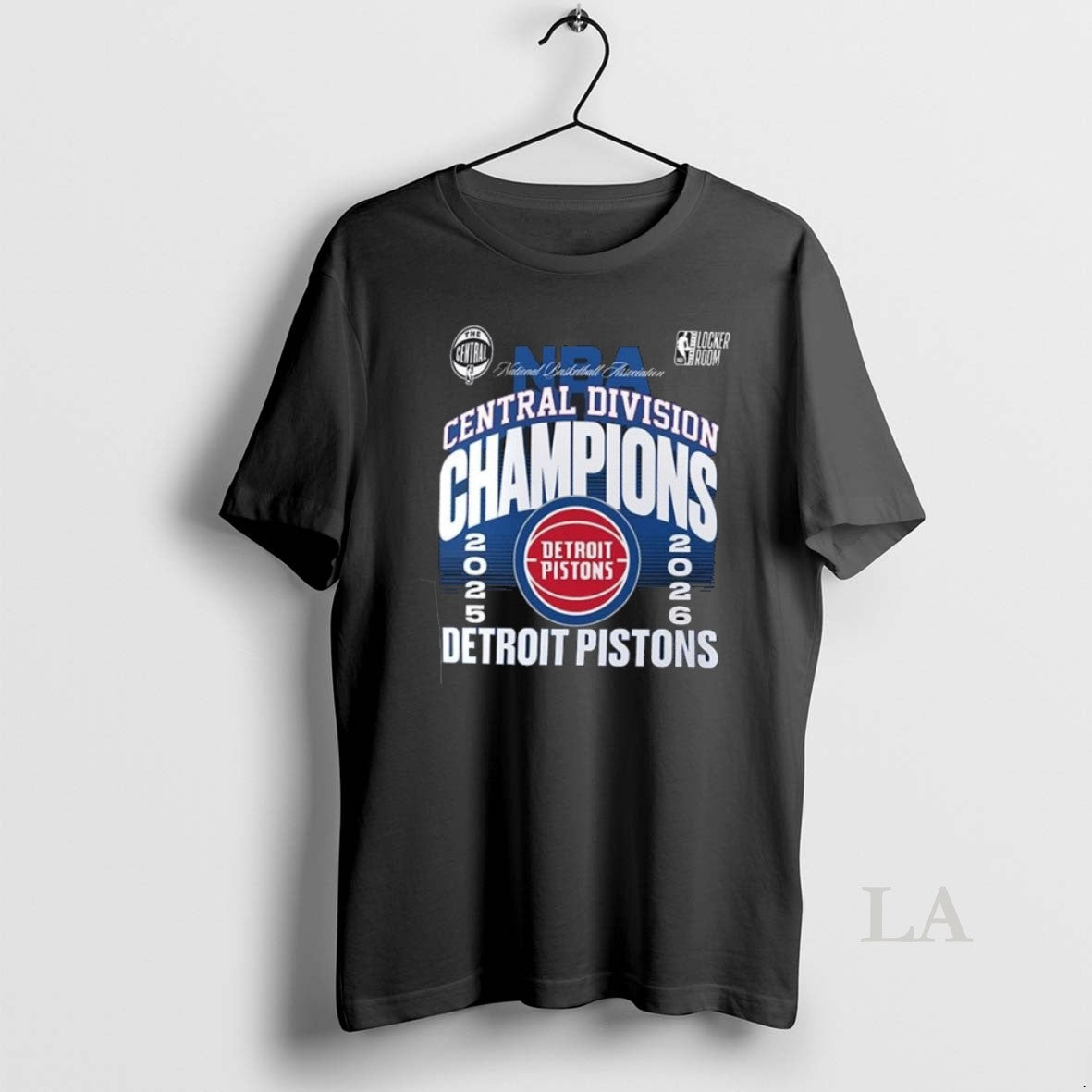 Original Detroit Pistons The Central Division Champions Unisex T-shirt, Sweatshirt, Hoodie, Long Sleeve Tee - T-Shirt, Sweatshirt, Hoodie