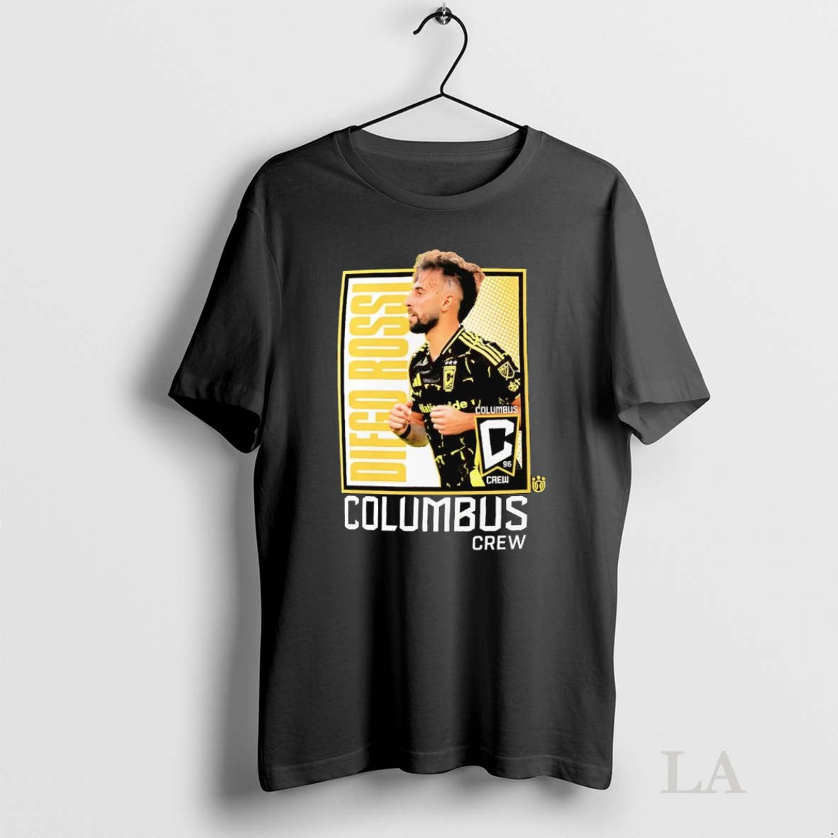 Original Diego Rossi Columbus Crew Portrait Unisex T-shirt, Sweatshirt, Hoodie, Long Sleeve Tee - T-Shirt, Sweatshirt, Hoodie