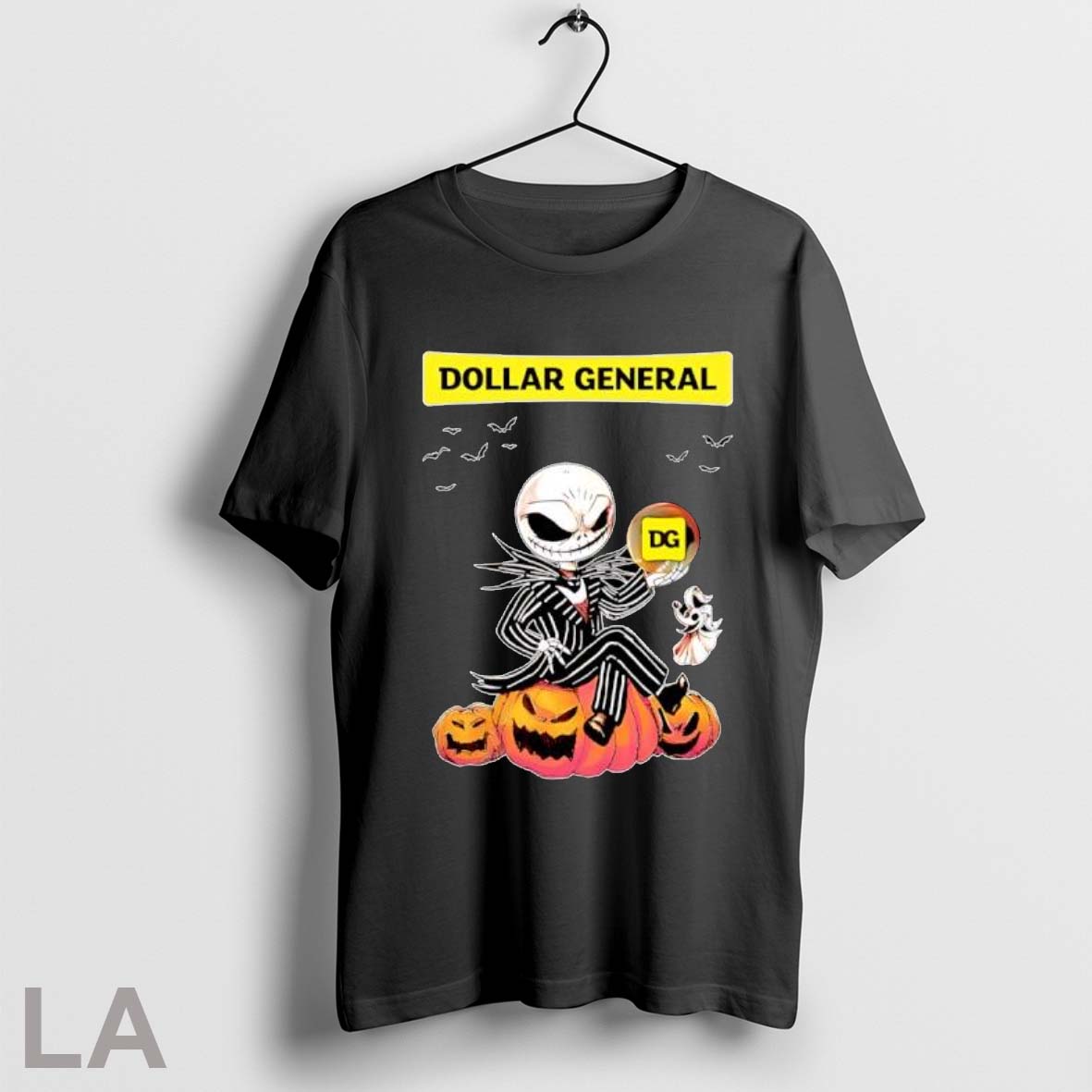 Original Dollar General Halloween With Jack Skellington Unisex T-shirt, Sweatshirt, Hoodie, Long Sleeve Tee - T-Shirt, Sweatshirt, Hoodie