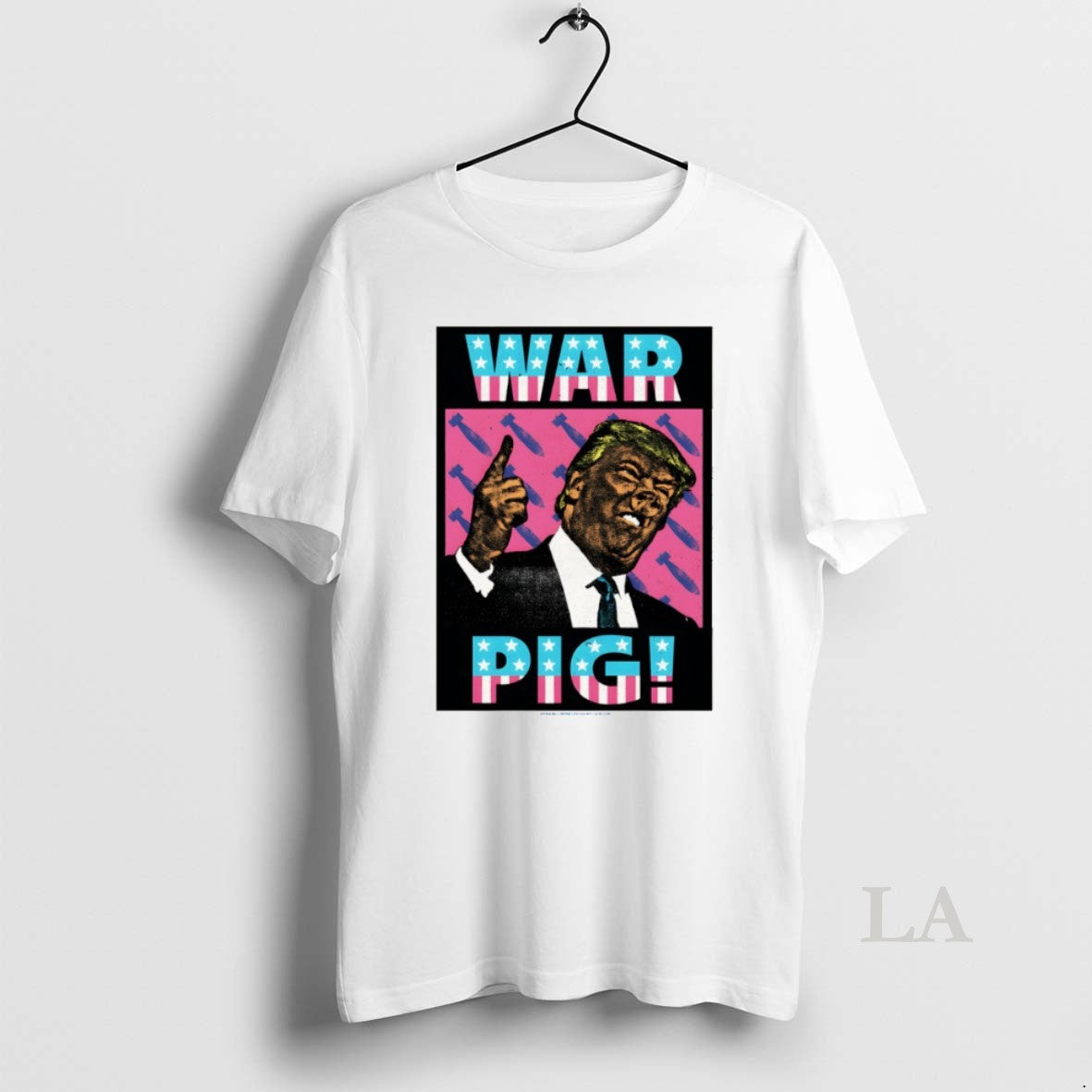 Original Donald Trump War Pig Rocket American Flag Unisex T-shirt, Sweatshirt, Hoodie, Long Sleeve Tee - T-Shirt, Sweatshirt, Hoodie