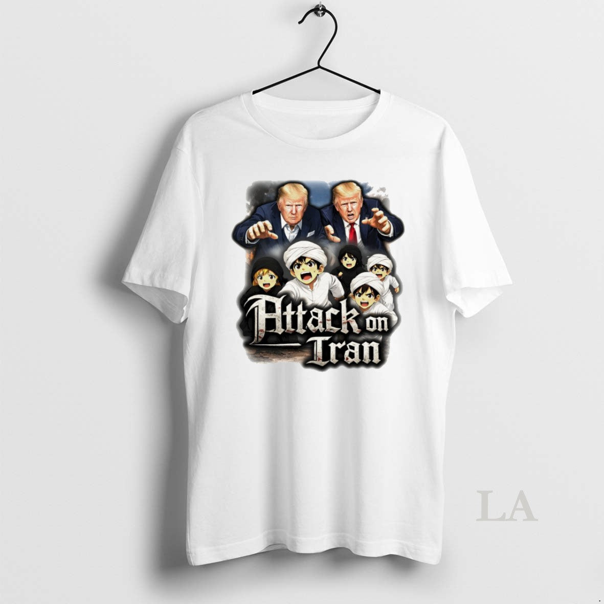 Original Donald Trump Attack On Iran Graphic Unisex T-shirt, Sweatshirt, Hoodie, Long Sleeve Tee - T-Shirt, Sweatshirt, Hoodie