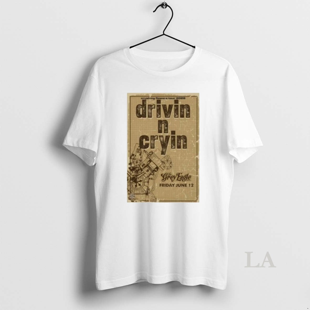 Original Drivin N Cryin June 12 2026 In Asheville Nc Unisex T-shirt, Sweatshirt, Hoodie, Long Sleeve Tee - T-Shirt, Sweatshirt, Hoodie