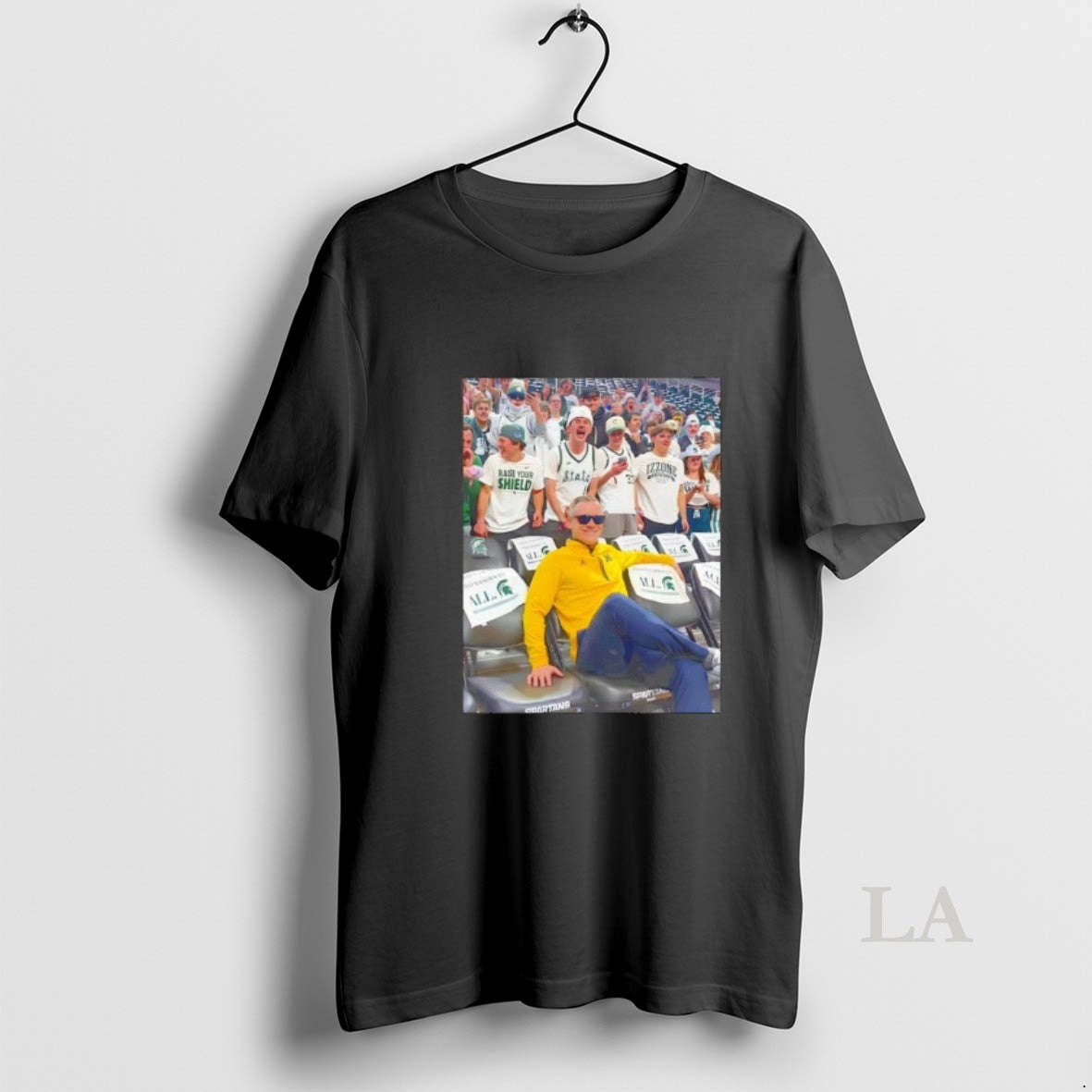 Original Dusty May Aura Rival Michigan Wolverines Crowd Photo Unisex T-shirt, Sweatshirt, Hoodie, Long Sleeve Tee - T-Shirt, Sweatshirt, Hoodie