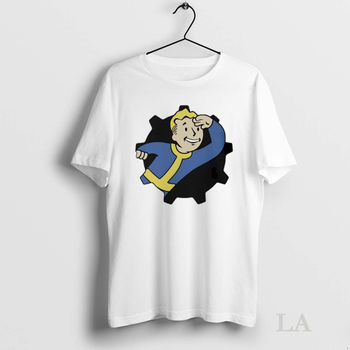 Original Fallout Vault Boy Lookout Unisex T-shirt, Sweatshirt, Hoodie, Long Sleeve Tee - T-Shirt, Sweatshirt, Hoodie