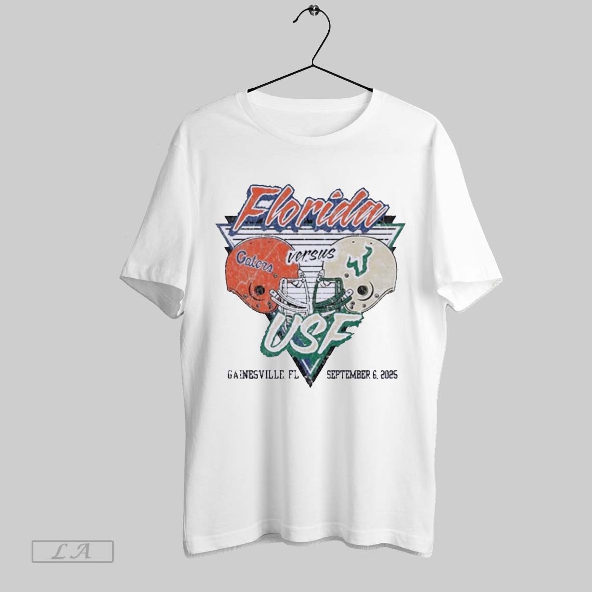 Original Florida Vs Usf Gainesville Fl September 6 2025 Unisex T-shirt, Sweatshirt, Hoodie, Long Sleeve Tee - T-Shirt, Sweatshirt, Hoodie