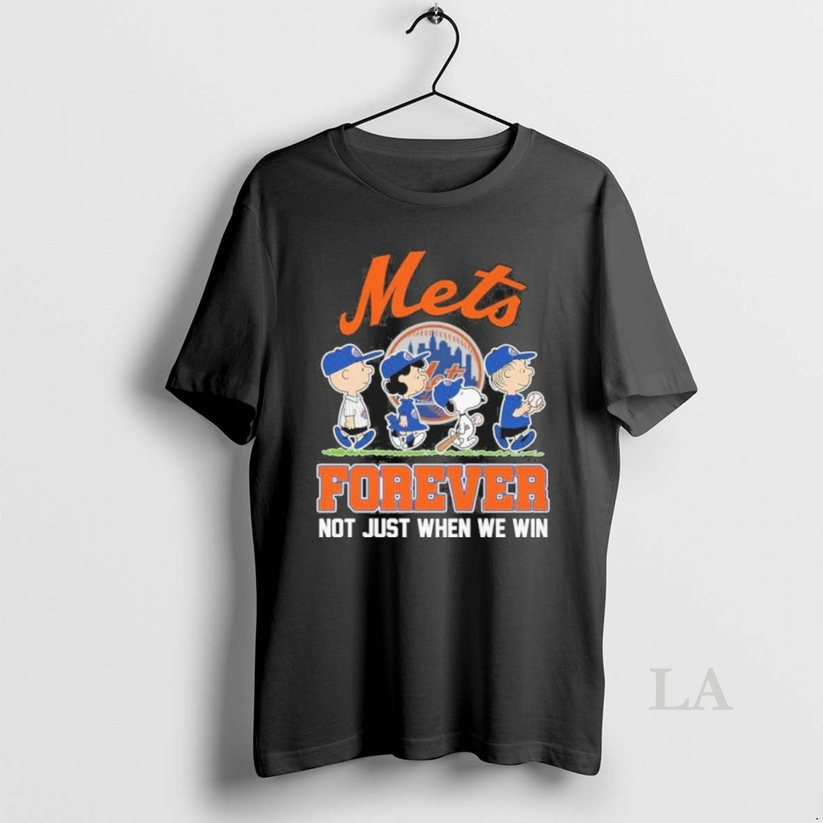 Original Forever The Peanuts Characters X New York Mets Baseball Unisex T-shirt, Sweatshirt, Hoodie, Long Sleeve Tee - T-Shirt, Sweatshirt, Hoodie