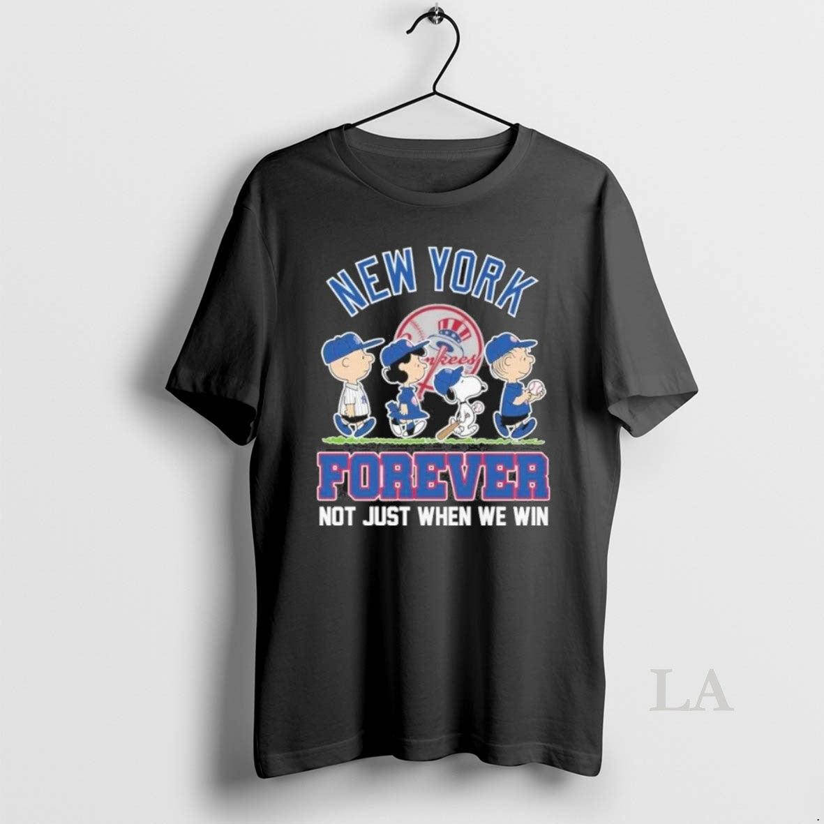 Original Forever The Peanuts Characters X New York Yankees Baseball Unisex T-shirt, Sweatshirt, Hoodie, Long Sleeve Tee - T-Shirt, Sweatshirt, Hoodie