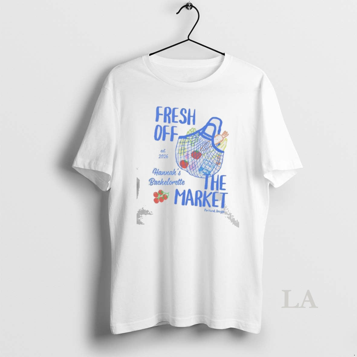 Original Fresh Off The Market Bachelorette Party Personalized Unisex T-shirt, Sweatshirt, Hoodie, Long Sleeve Tee - T-Shirt, Sweatshirt, Hoodie