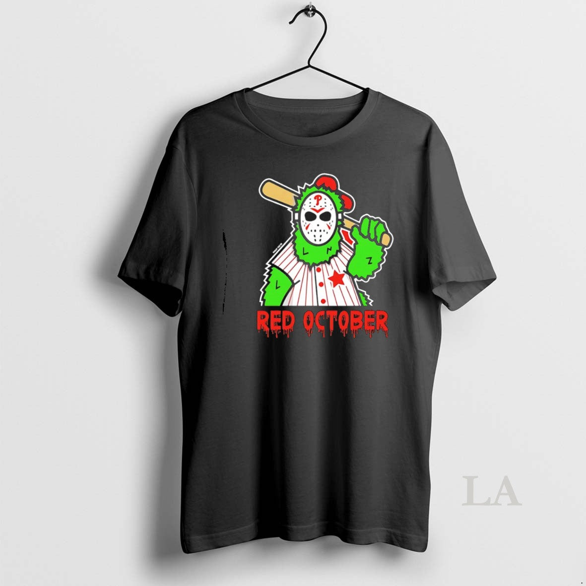 Original Friday 13th Phanatic Red October Phillies Unisex T-shirt, Sweatshirt, Hoodie, Long Sleeve Tee - T-Shirt, Sweatshirt, Hoodie