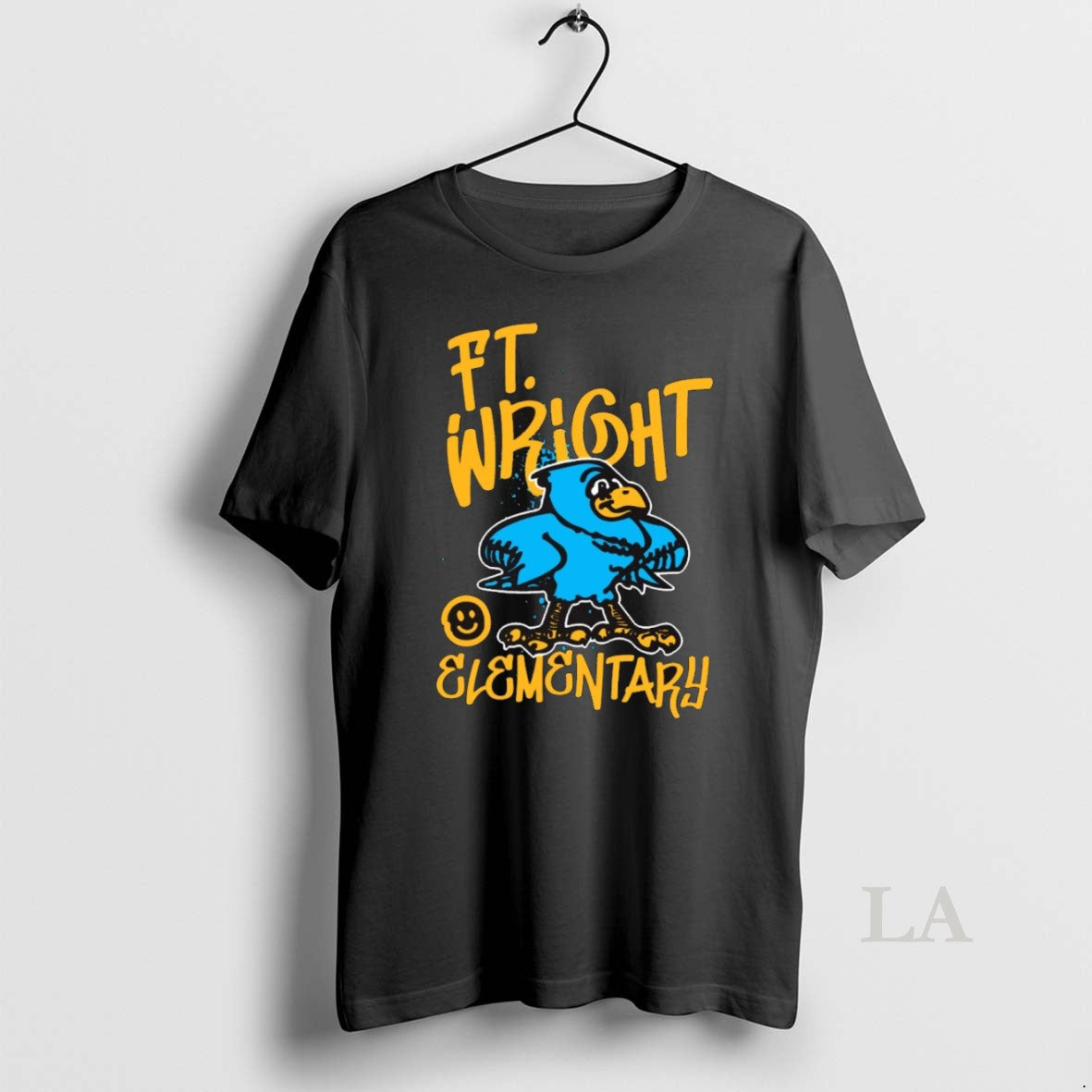 Original Ft Wright Elementary Smiley Graffiti Painting Unisex T-shirt, Sweatshirt, Hoodie, Long Sleeve Tee - T-Shirt, Sweatshirt, Hoodie