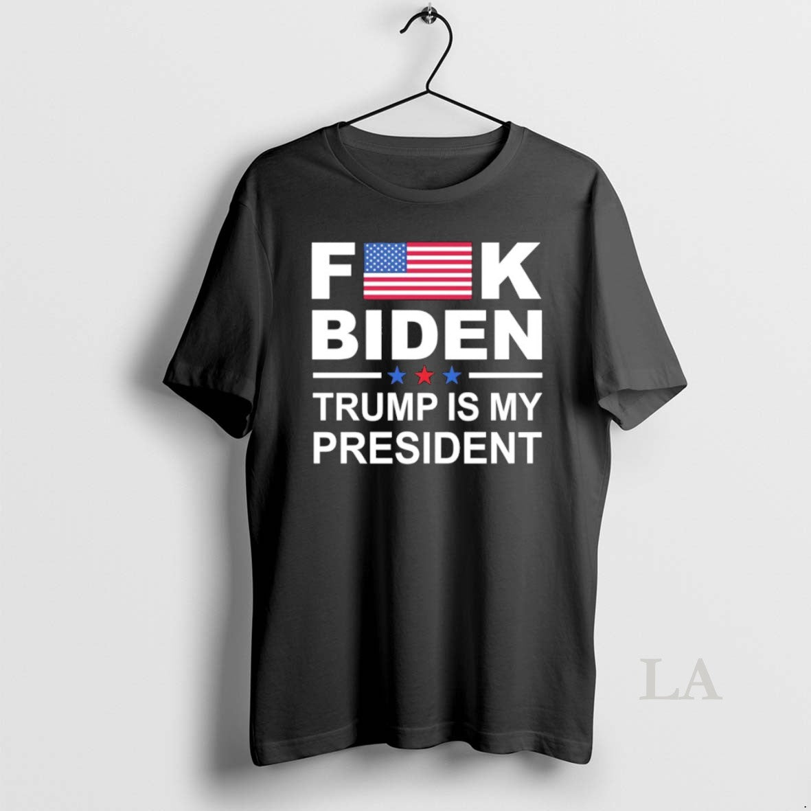 Original Fuck Biden Trump Is My President Usa Flag Unisex T-shirt, Sweatshirt, Hoodie, Long Sleeve Tee - T-Shirt, Sweatshirt, Hoodie
