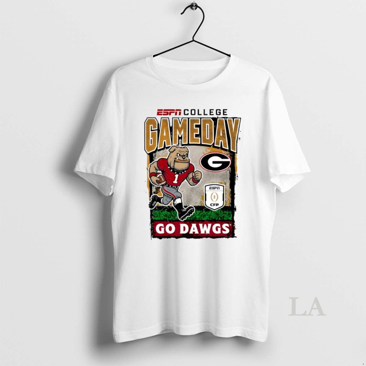 Original Gameday 2025 2026 Collge Football Playoff Georgia Bulldogs Mascot Circle - T-Shirt, Sweatshirt, Hoodie