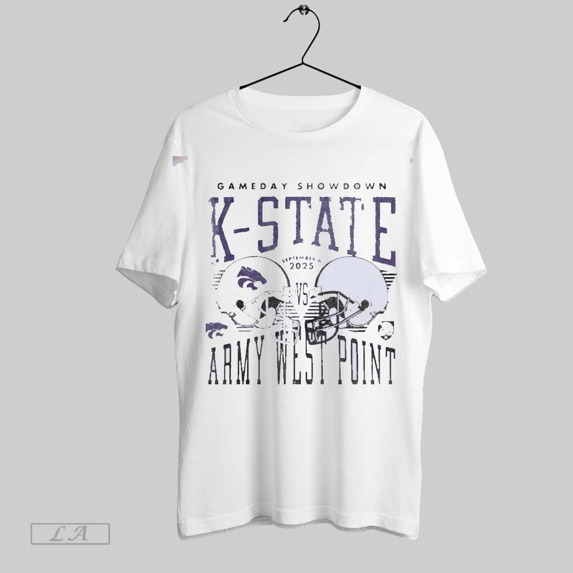 Original Gameday K State Vs Army West Point September 6 2025 Duel Helmet Unisex T-shirt, Sweatshirt, Hoodie, Long Sleeve Tee - T-Shirt, Sweatshirt, Hoodie
