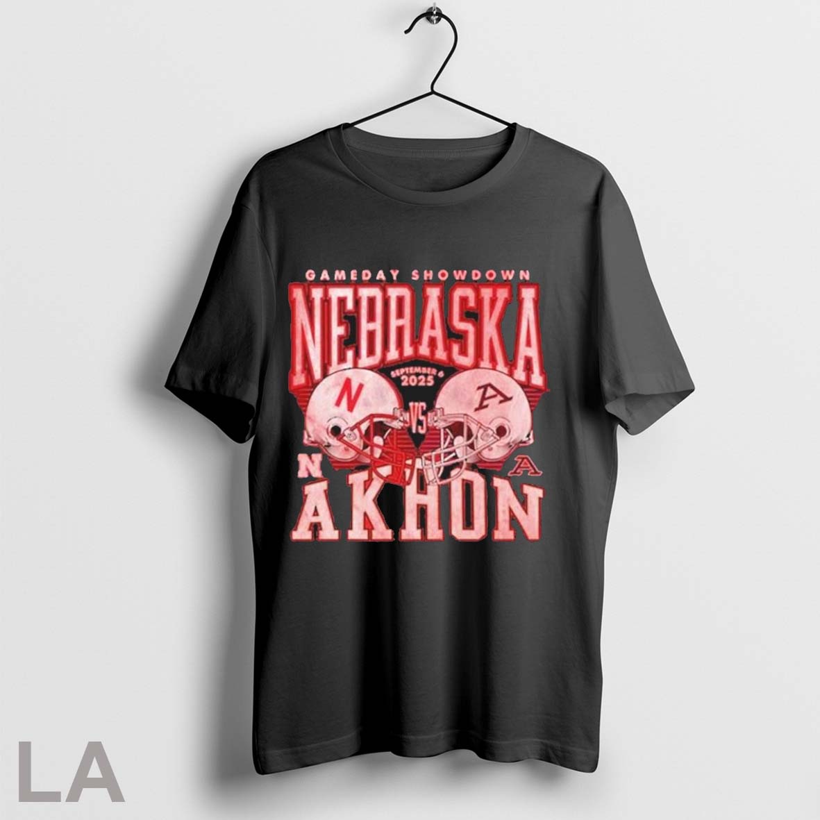 Original Gameday Nebraska Vs Akhon September 6 2025 Duel Helmet Unisex T-shirt, Sweatshirt, Hoodie, Long Sleeve Tee - T-Shirt, Sweatshirt, Hoodie
