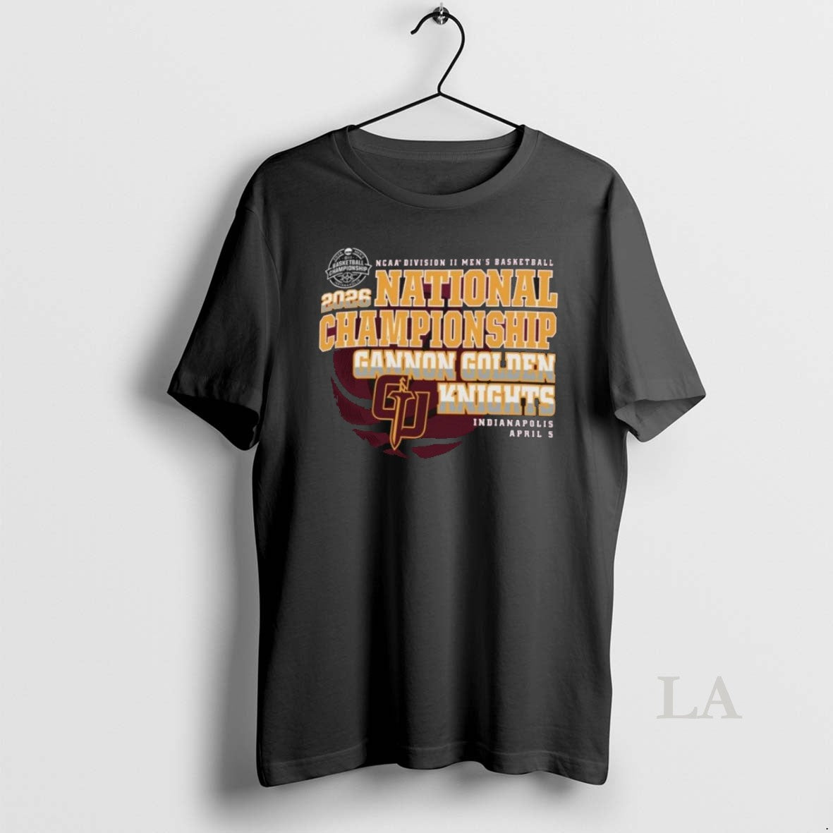 Original Gannon Golden Knights 2026 Ncaa Dii Mens Basketball National Championship Bound Unisex T-shirt, Sweatshirt, Hoodie, Long Sleeve Tee - T-Shirt, Sweatshirt, Hoodie