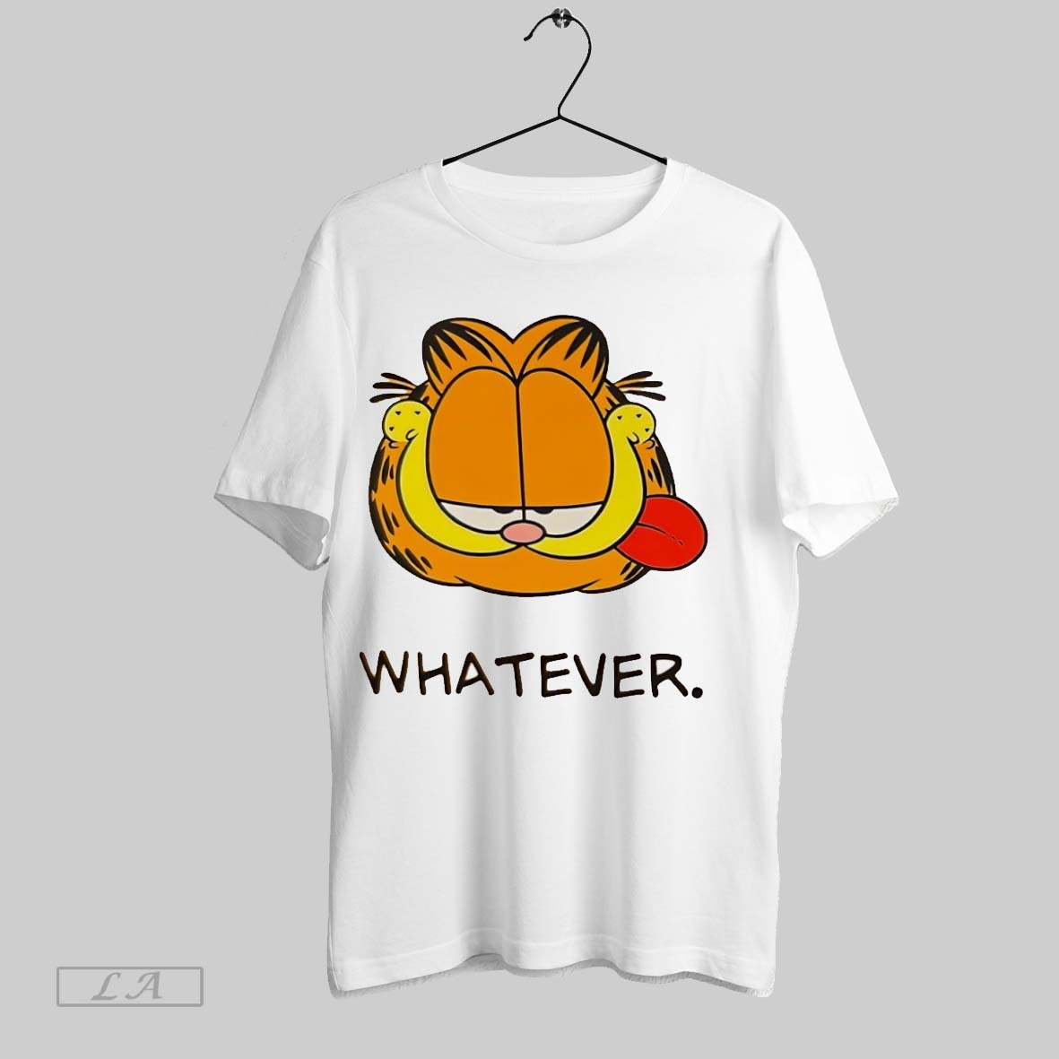 Original Garfieid Whatever Funny Unisex T-shirt, Sweatshirt, Hoodie, Long Sleeve Tee - T-Shirt, Sweatshirt, Hoodie