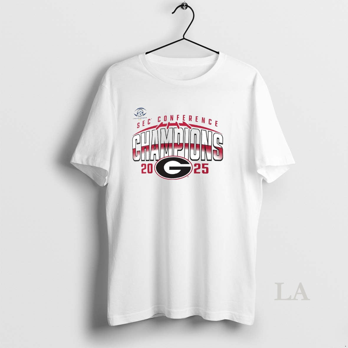 Original Georgia Bulldogs Sec Conference Champions 2025 - T-Shirt, Sweatshirt, Hoodie