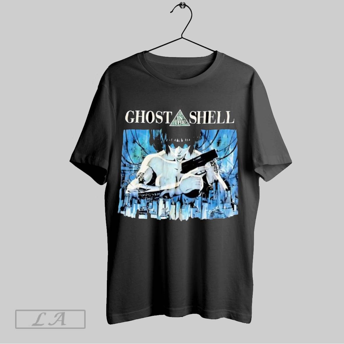 Original Ghost In The Shell Anime Poster Unisex T-shirt, Sweatshirt, Hoodie, Long Sleeve Tee - T-Shirt, Sweatshirt, Hoodie