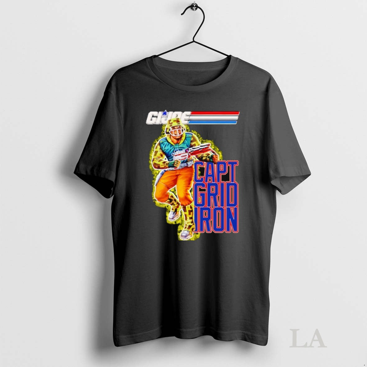 Original Gi Joe Capt Grid Iron Unisex T-shirt, Sweatshirt, Hoodie, Long Sleeve Tee - T-Shirt, Sweatshirt, Hoodie