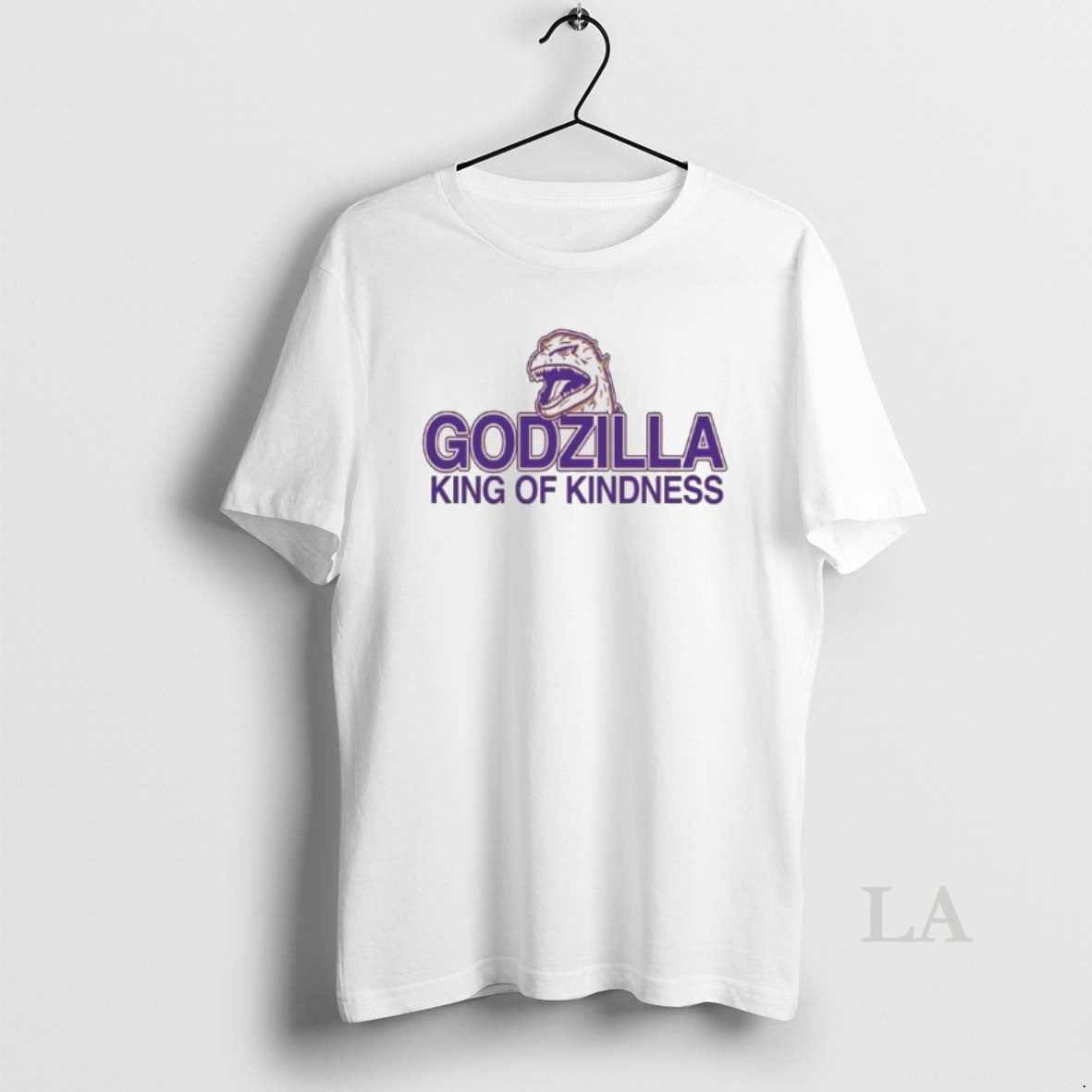 Original Godzilla King Of Kindness Unisex T-shirt, Sweatshirt, Hoodie, Long Sleeve Tee - T-Shirt, Sweatshirt, Hoodie