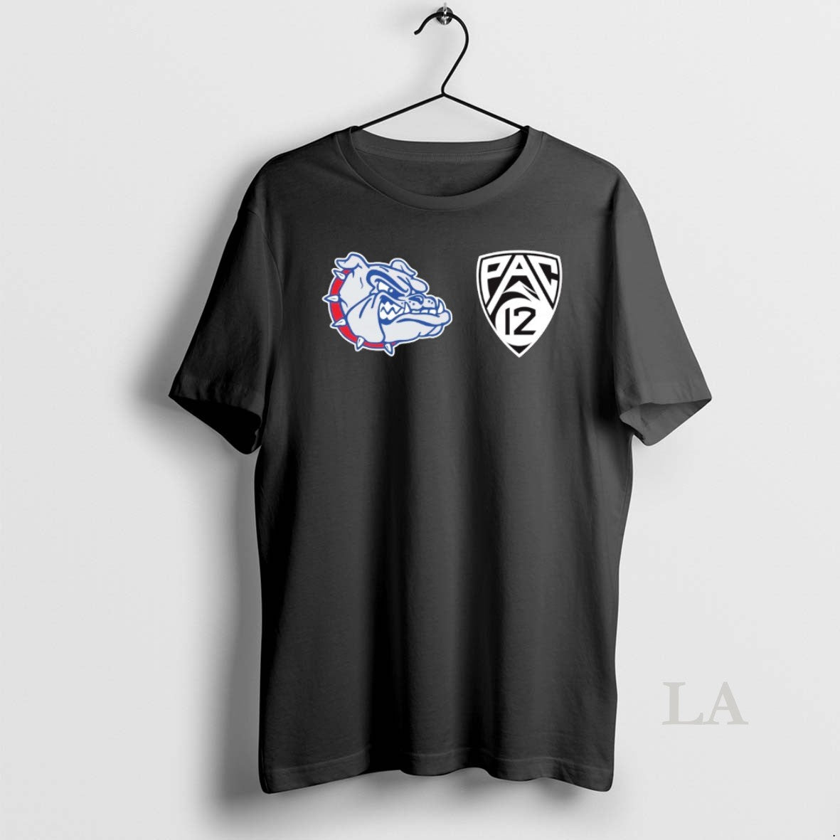 Original Gonzaga Bulldogs X Pac 12 Conference 2026 Logos Unisex T-shirt, Sweatshirt, Hoodie, Long Sleeve Tee - T-Shirt, Sweatshirt, Hoodie