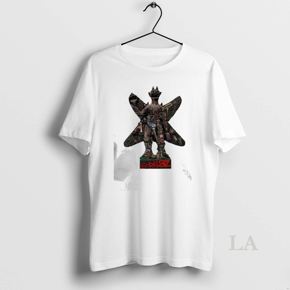 Original Gorillaz Pazuzu White Unisex T-shirt, Sweatshirt, Hoodie, Long Sleeve Tee - T-Shirt, Sweatshirt, Hoodie