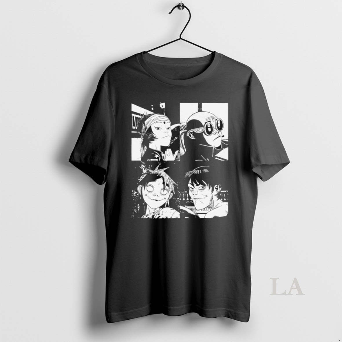 Original Gorillaz Band Cartoon Graphic Unisex T-shirt, Sweatshirt, Hoodie, Long Sleeve Tee - T-Shirt, Sweatshirt, Hoodie