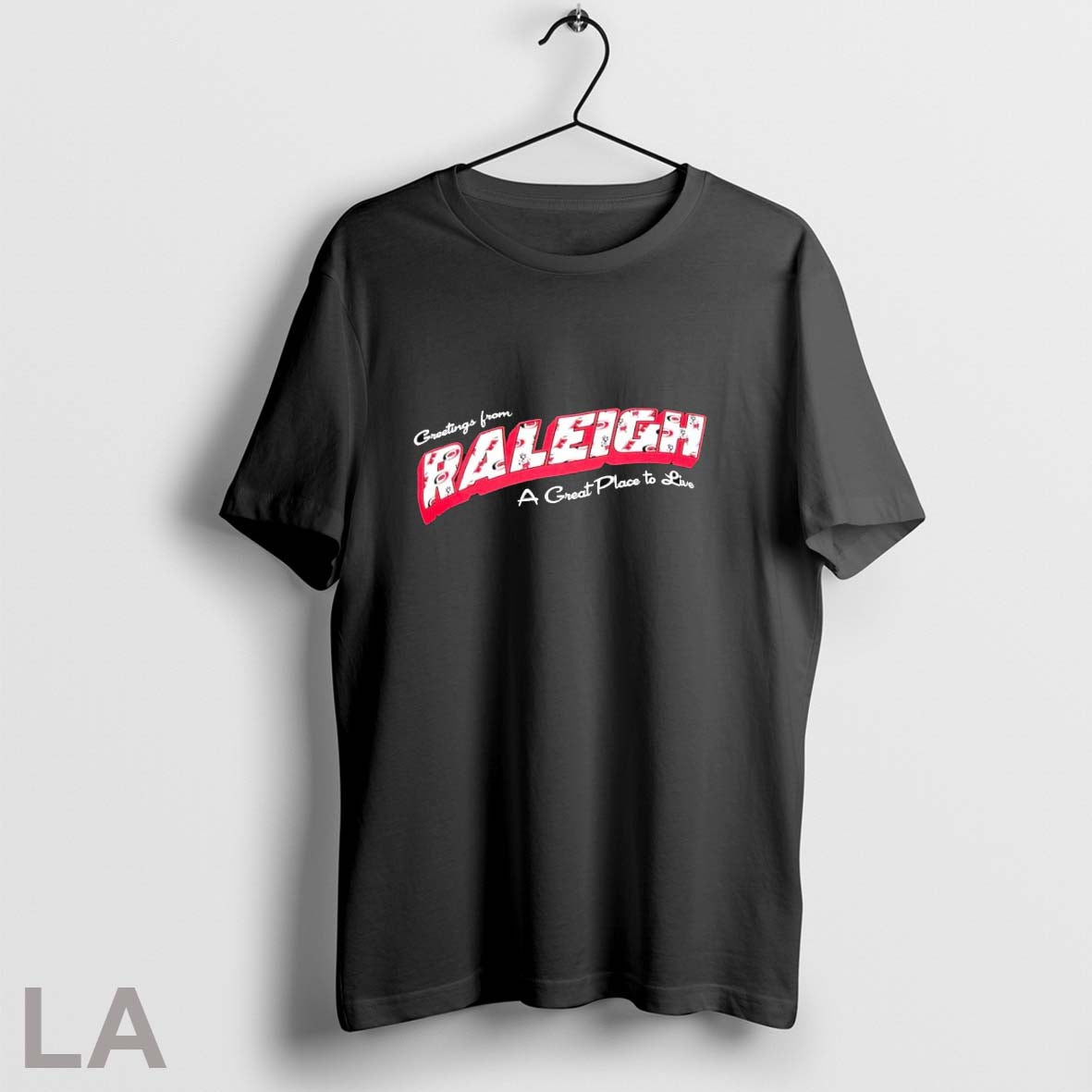 Original Greetings From Raleigh A Great Place To Live Carolina Hurricanes Unisex T-shirt, Sweatshirt, Hoodie, Long Sleeve Tee - T-Shirt, Sweatshirt, Hoodie