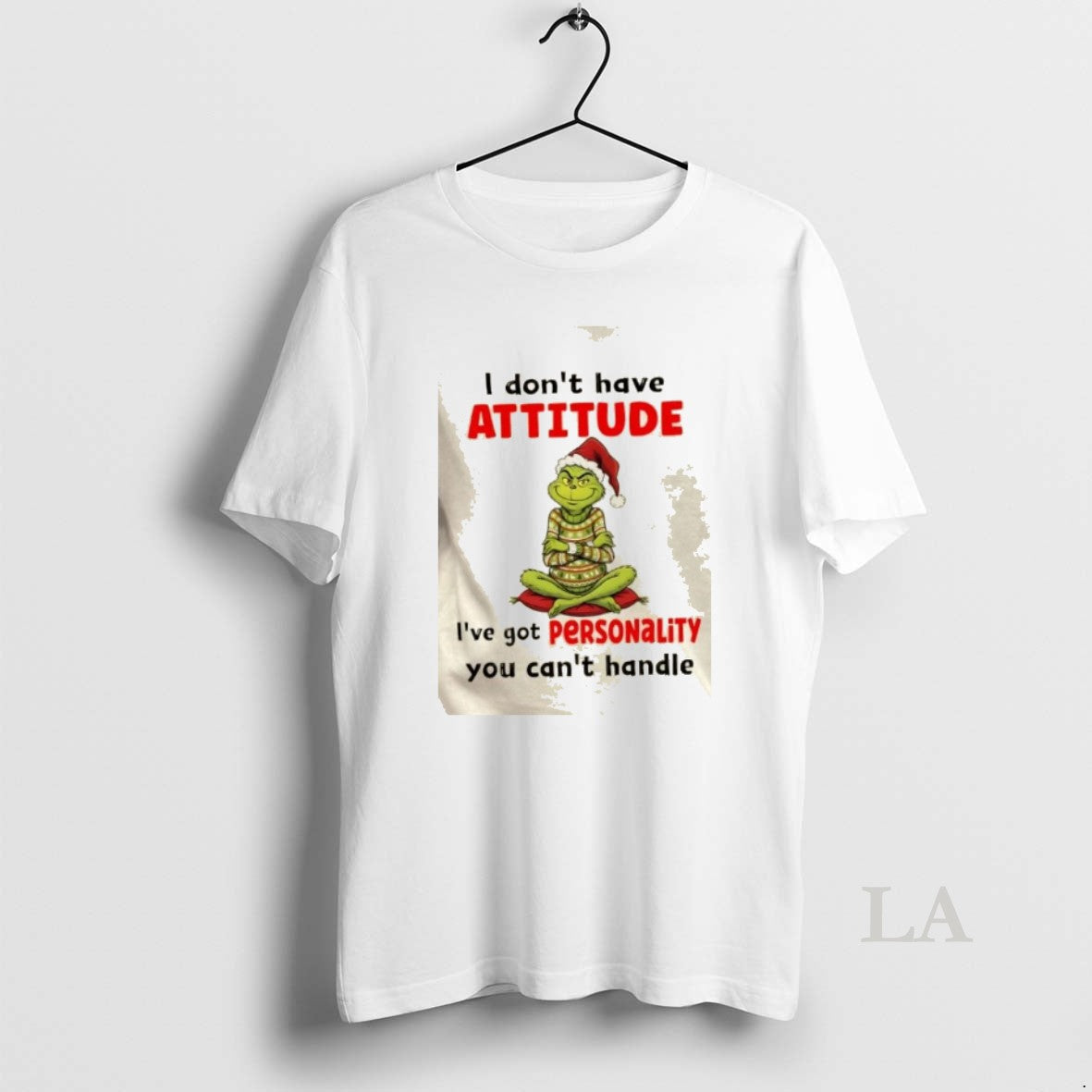 Original Grinch I Dont Have Attitude Ive Got Personality You Cant Handle Christmas - T-Shirt, Sweatshirt, Hoodie