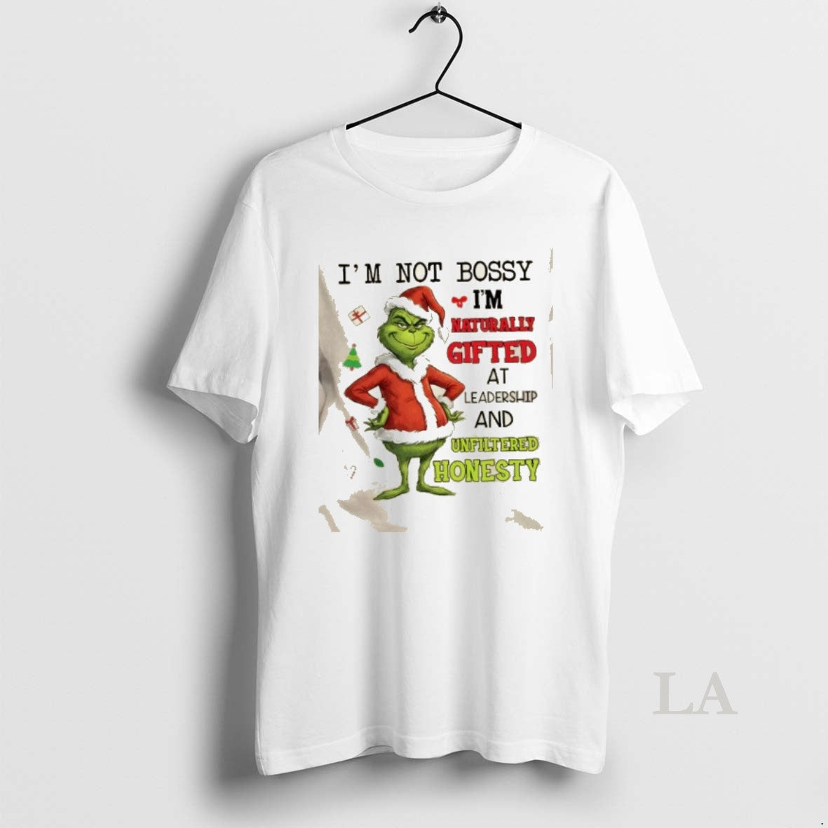 Original Grinch Im Not Bossy Im Naturally Gifted At Leadership And Unfiltered Honesty Christmas - T-Shirt, Sweatshirt, Hoodie
