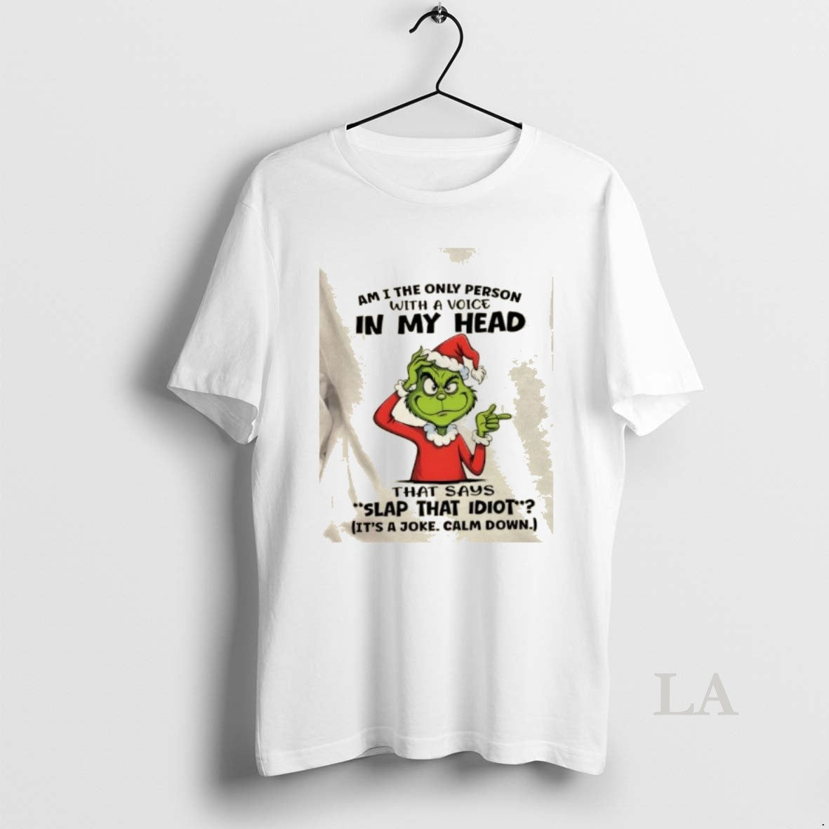 Original Grinch Am I The Only Person With A Voice In My Head That Says - T-Shirt, Sweatshirt, Hoodie