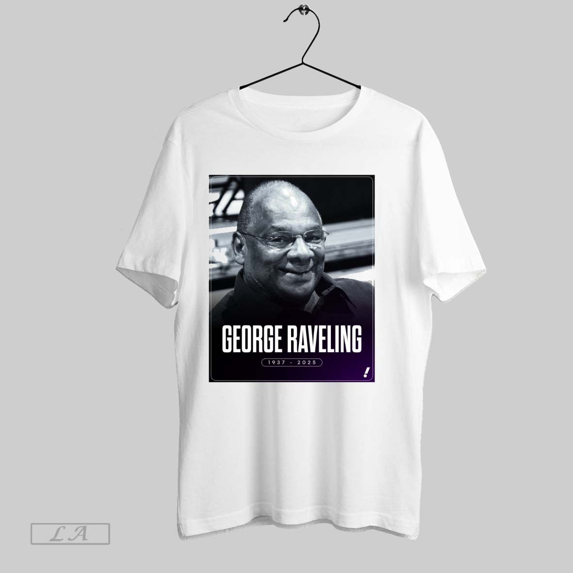 Original Hall Of Famer George Raveling Passed Away Tuesday 1937 2025 Poster Unisex T-shirt, Sweatshirt, Hoodie, Long Sleeve Tee - T-Shirt, Sweatshirt, Hoodie