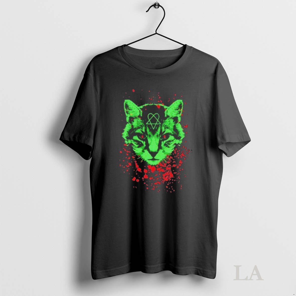 Original Hallokitty Him Halloween 2025 Spooky Cat Unisex T-shirt, Sweatshirt, Hoodie, Long Sleeve Tee - T-Shirt, Sweatshirt, Hoodie
