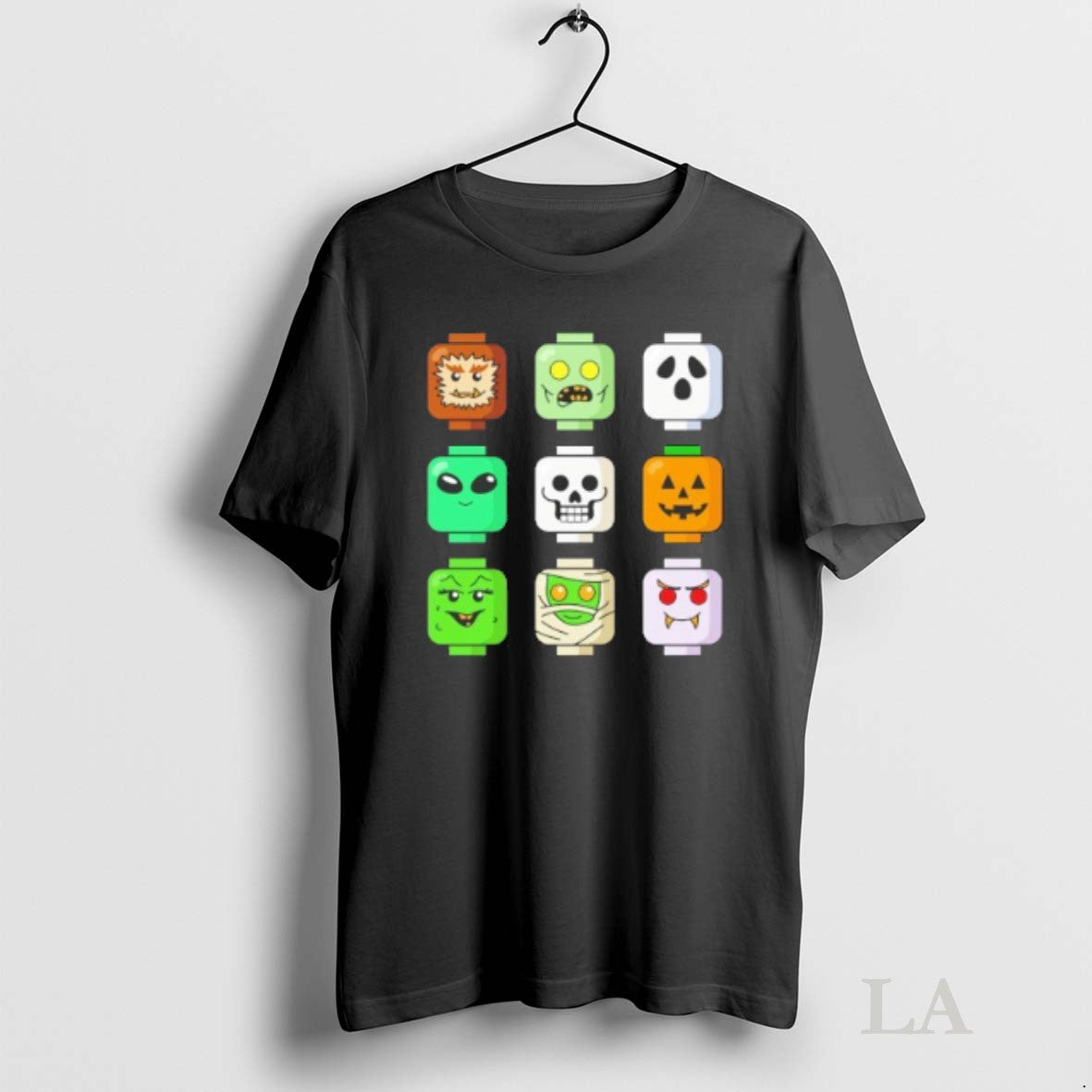 Original Halloween Zombie Block Heads Unisex T-shirt, Sweatshirt, Hoodie, Long Sleeve Tee - T-Shirt, Sweatshirt, Hoodie