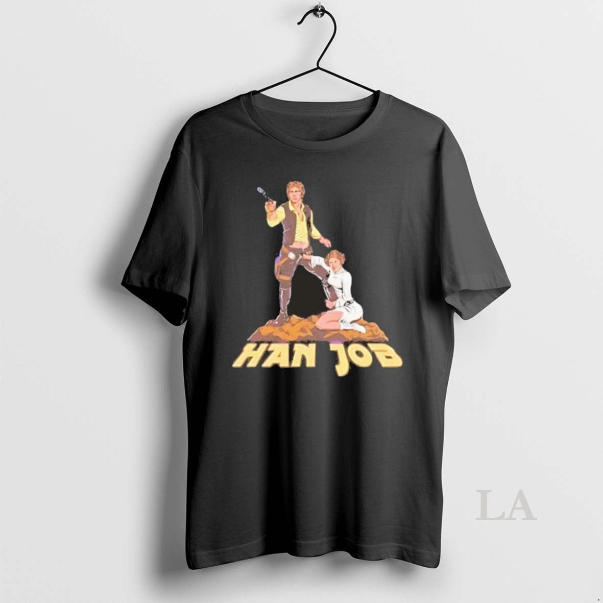 Original Han Job Funny Movie Graphic Parody Unisex T-shirt, Sweatshirt, Hoodie, Long Sleeve Tee - T-Shirt, Sweatshirt, Hoodie