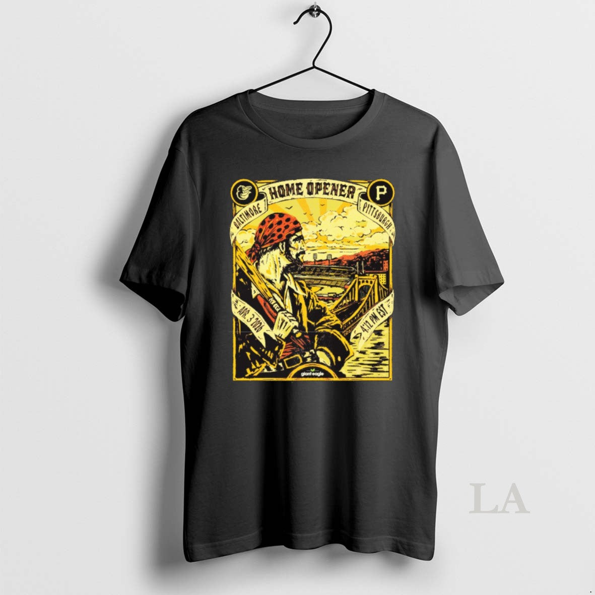 Original Happy Home Opener Baltimore Vs Pittsburgh Pirates Apr 3 2026 Mlb Unisex T-shirt, Sweatshirt, Hoodie, Long Sleeve Tee - T-Shirt, Sweatshirt, Hoodie
