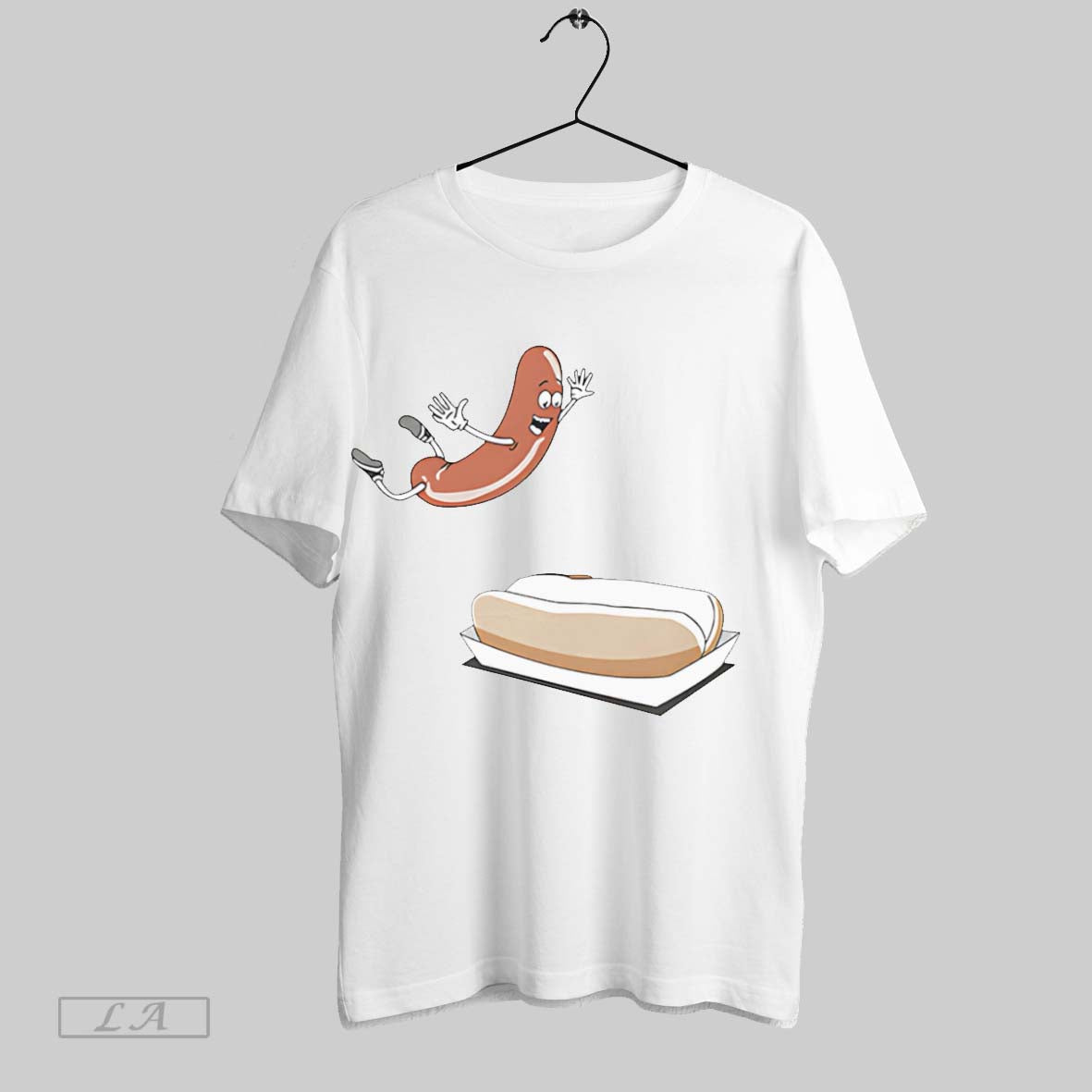 Original Happy Hot Dog Unisex T-shirt, Sweatshirt, Hoodie, Long Sleeve Tee - T-Shirt, Sweatshirt, Hoodie