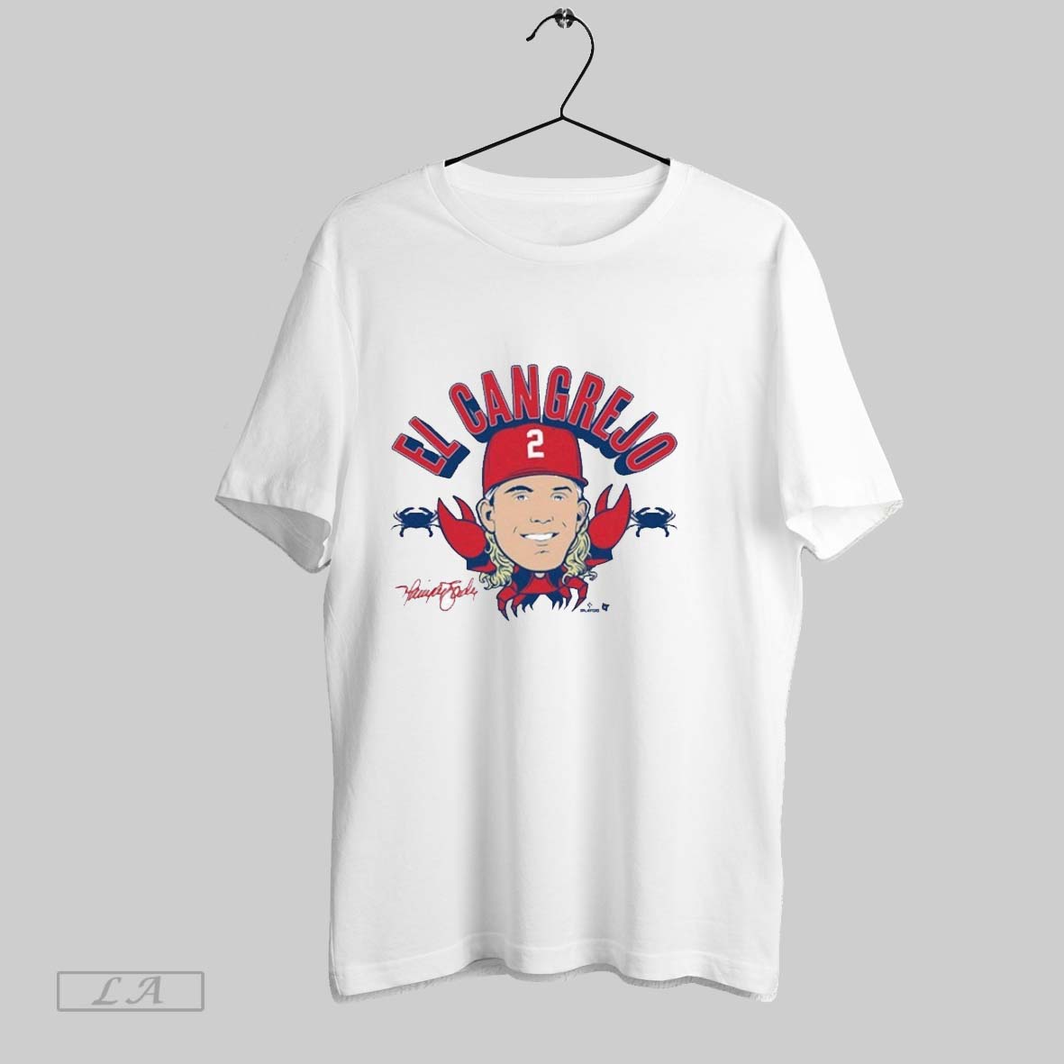 Original Harrison Bader El Cangrejo Crabs Unisex T-shirt, Sweatshirt, Hoodie, Long Sleeve Tee - T-Shirt, Sweatshirt, Hoodie