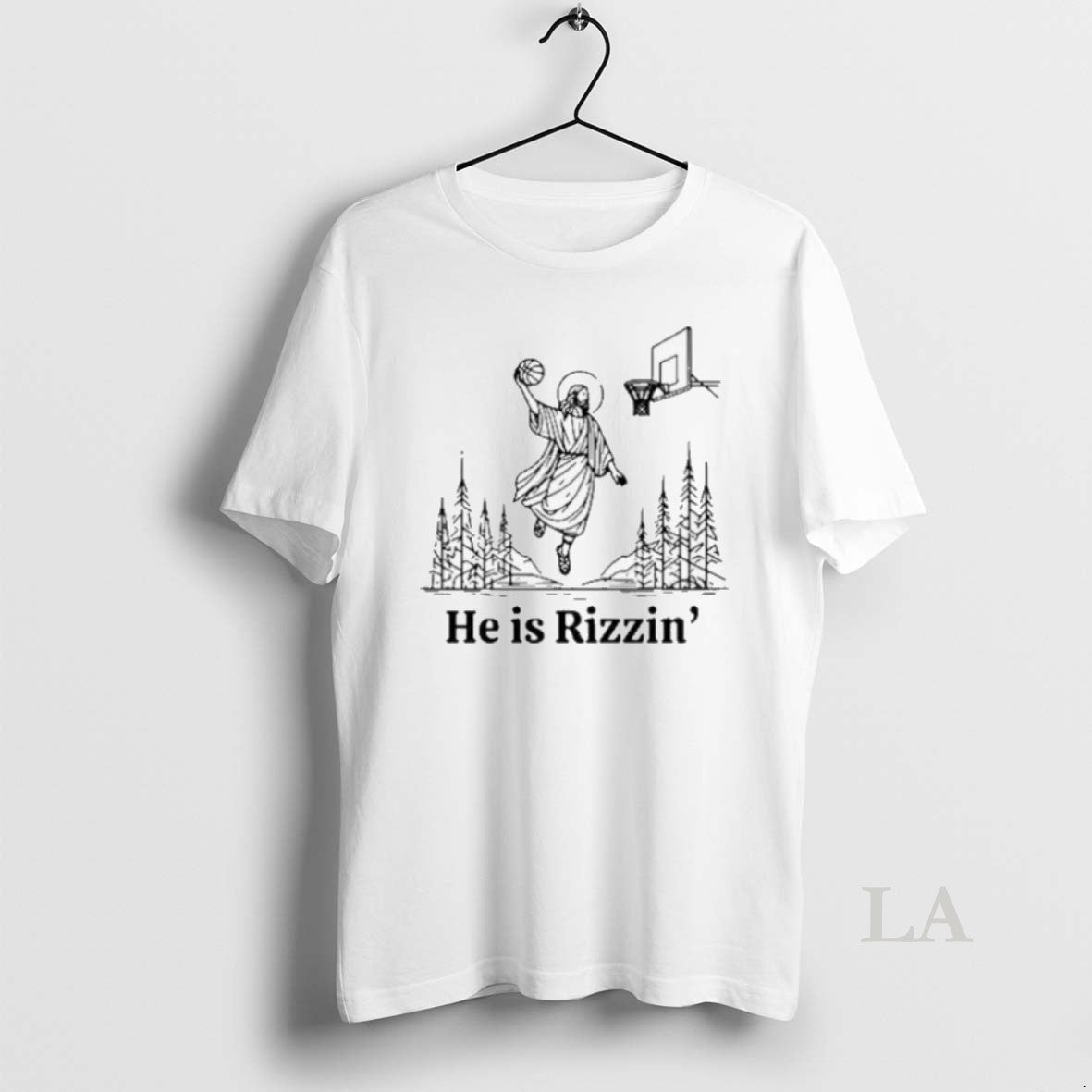 Original He Is Rizzin Christian Easter Tour 2026 Unisex T-shirt, Sweatshirt, Hoodie, Long Sleeve Tee - T-Shirt, Sweatshirt, Hoodie