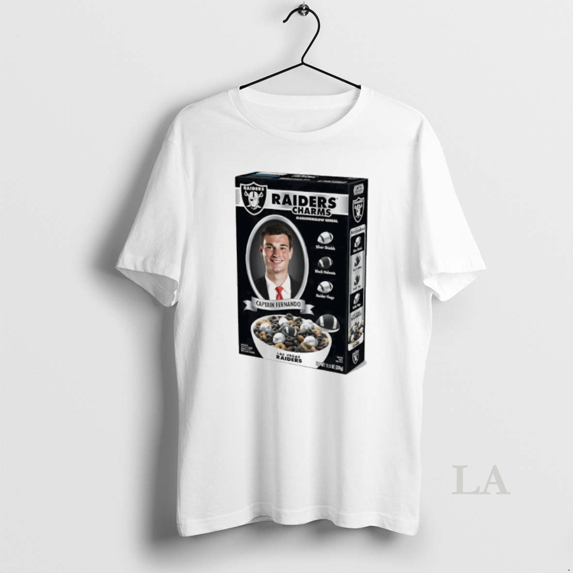 Original Heisman Trophy Captain Fernando Raiders Charms Unisex T-shirt, Sweatshirt, Hoodie, Long Sleeve Tee - T-Shirt, Sweatshirt, Hoodie
