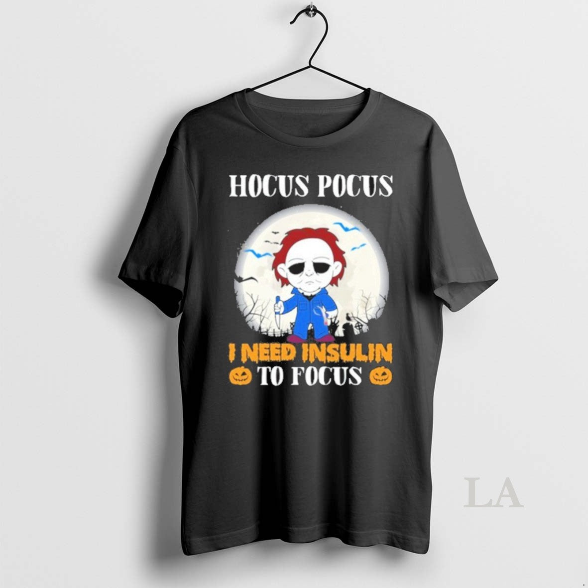 Original Hocus Pocus I Need Insulin To Focus Halloween Unisex T-shirt, Sweatshirt, Hoodie, Long Sleeve Tee - T-Shirt, Sweatshirt, Hoodie