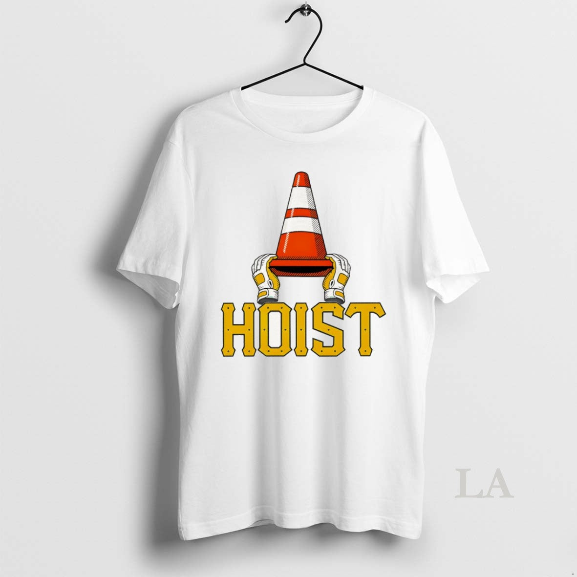 Original Hoist Meme Traffic Cone Pittsburgh Pirates Baseball 2026 Unisex T-shirt, Sweatshirt, Hoodie, Long Sleeve Tee - T-Shirt, Sweatshirt, Hoodie