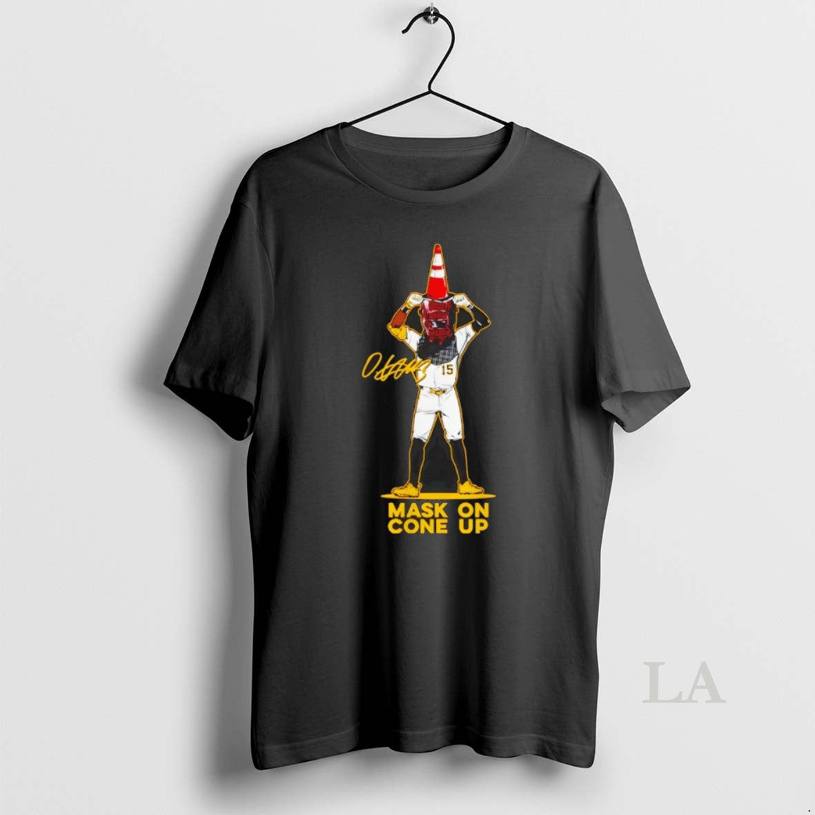 Original Hoist The Cone Oneil Cruz Pittsburgh Pirates Mask On Cone Up Unisex T-shirt, Sweatshirt, Hoodie, Long Sleeve Tee - T-Shirt, Sweatshirt, Hoodie