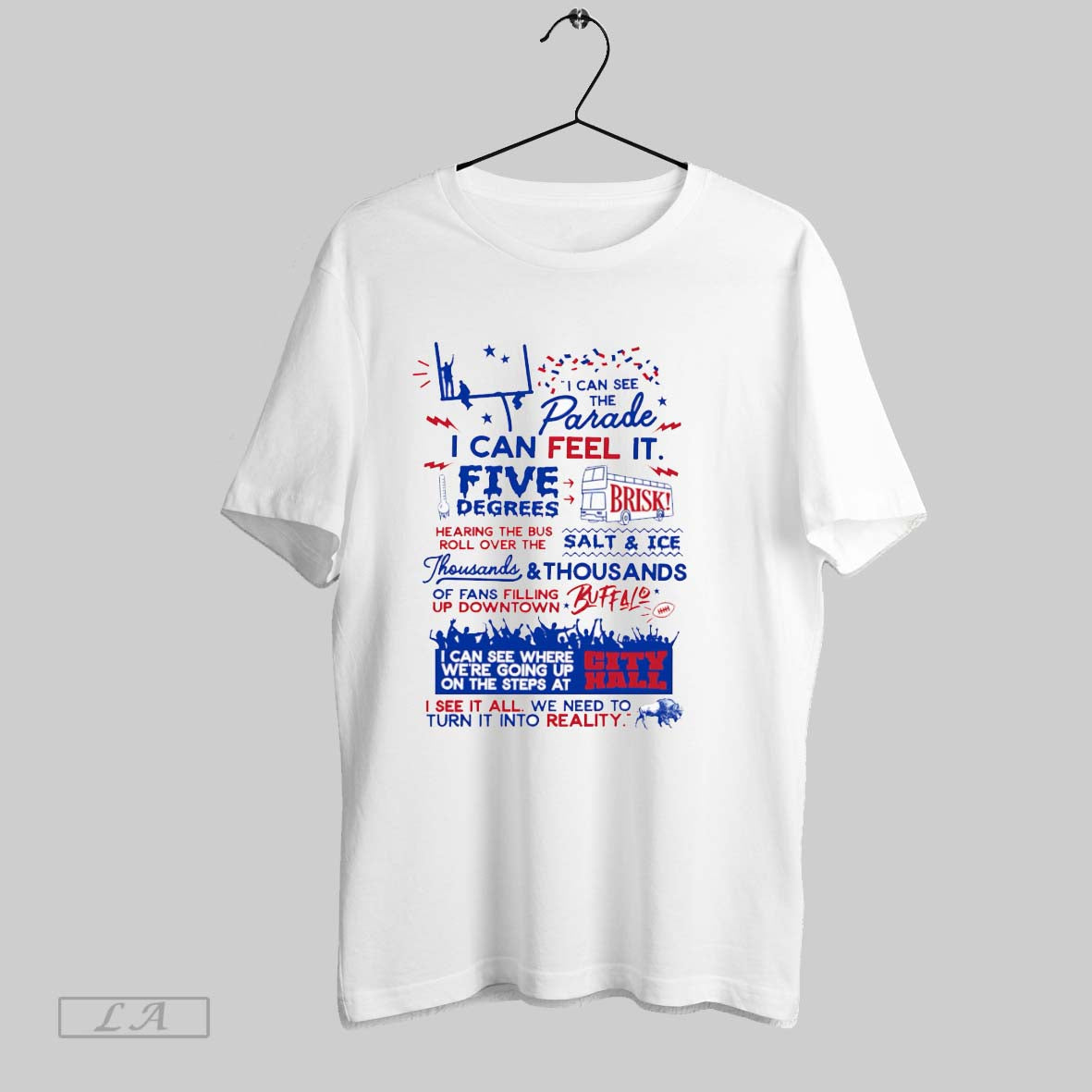 Original I Can See The Parade I Can Feel It Five Degrees White Poster Unisex T-shirt, Sweatshirt, Hoodie, Long Sleeve Tee - T-Shirt, Sweatshirt, Hoodie