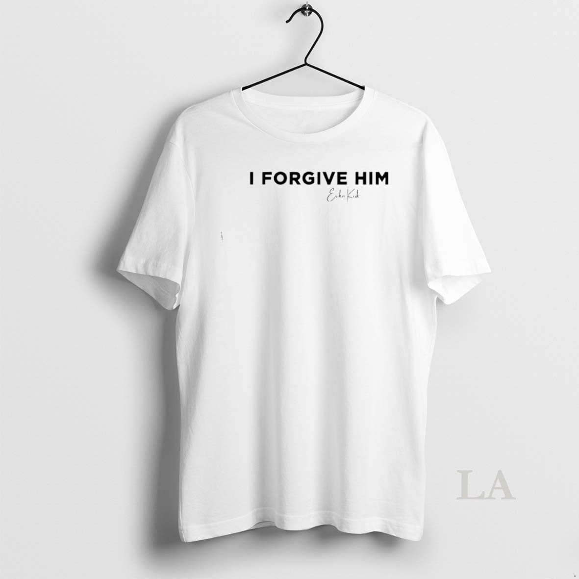 Original I Forgive Him Erika Kirk Signature Unisex T-shirt, Sweatshirt, Hoodie, Long Sleeve Tee - T-Shirt, Sweatshirt, Hoodie